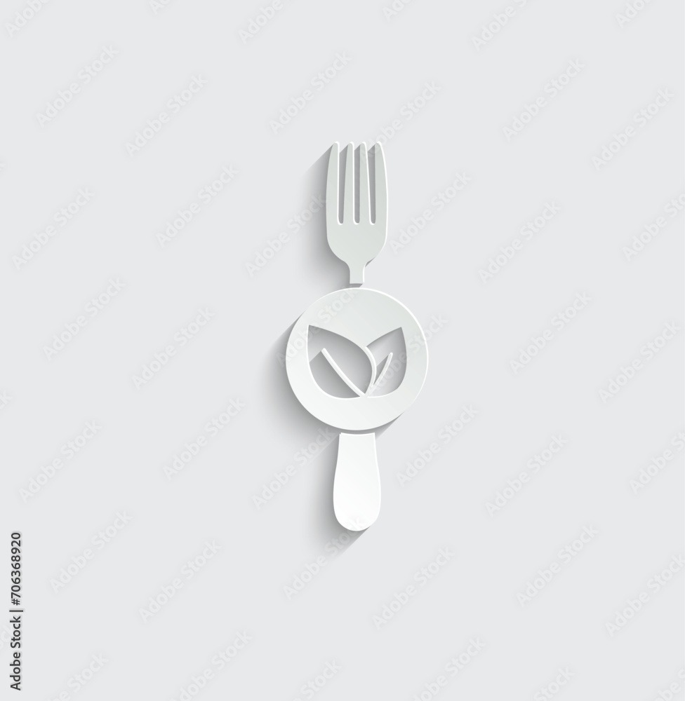 Vegetarian food icon vegan food icon vector Vegetarian food icon vegan food icon vector