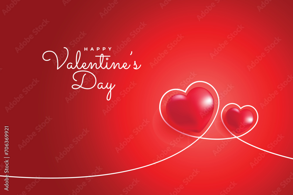 Valentines day card decoration. Hearts balloons with line art. vector minimalism vector illustration of love concept. Continuous one line drawing. Valentines day card decoration. Hearts balloons with line art. vector minimalism vector illustration of love concept. Continuous one line drawing.