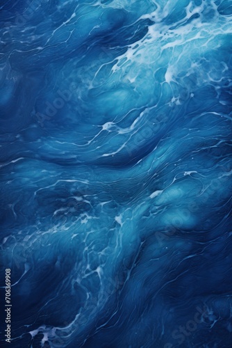 Abstract water ocean wave, indigo, navy, midnight blue texture