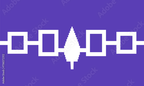 Flag of the Iroquois Confederacy