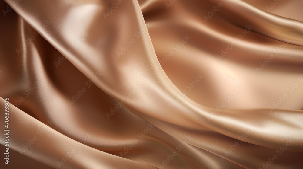 Soft beige satin fabric with a luxurious and smooth texture, perfect for elegant garments. Soft beige satin fabric with a luxurious and smooth texture, perfect for elegant garments.