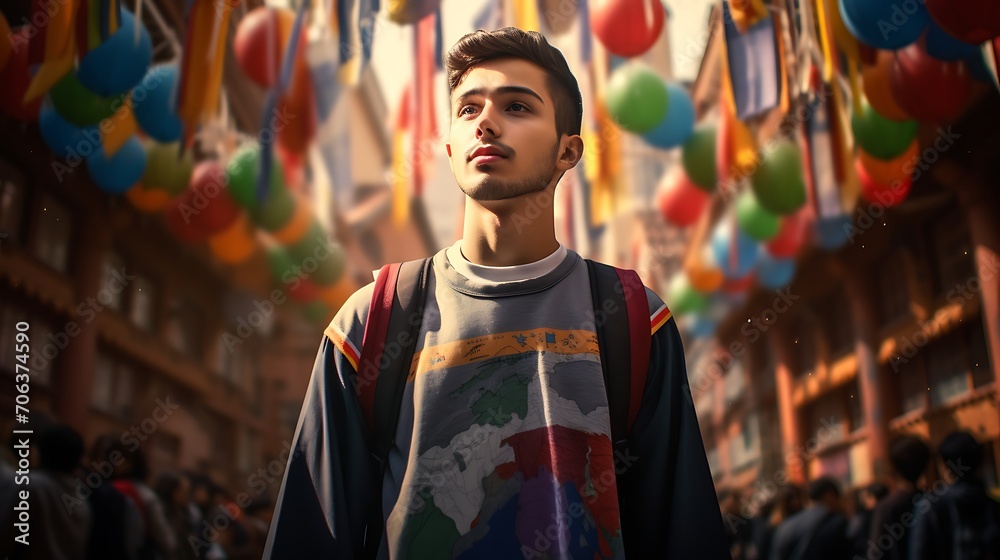 Celebrating International Students Day: A Vibrant Collage of Color and Creativity