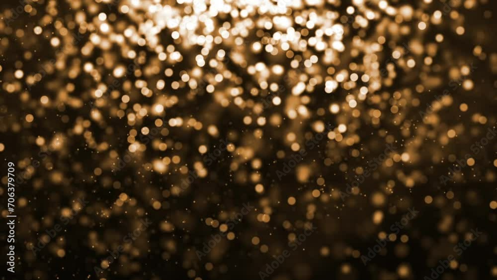 Dynamic video background with shimmering golden polka dots scattered from the top downwards, dynamic background with sparkling golden polka dots, dynamic background with festive atmosphere Dynamic video background with shimmering golden polka dots scattered from the top downwards, dynamic background with sparkling golden polka dots, dynamic background with festive atmosphere