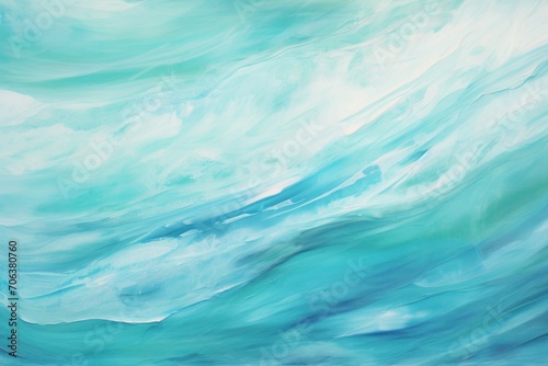 Abstract water ocean wave, teal, turquoise, aquamarine texture