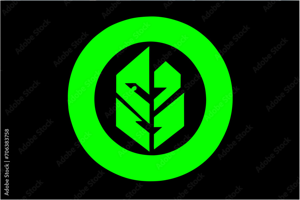 Green electricity icon. vektor icon illustation Green electricity icon. vektor icon illustation