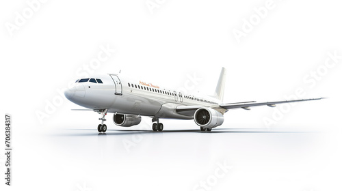 airplane isolated on white background