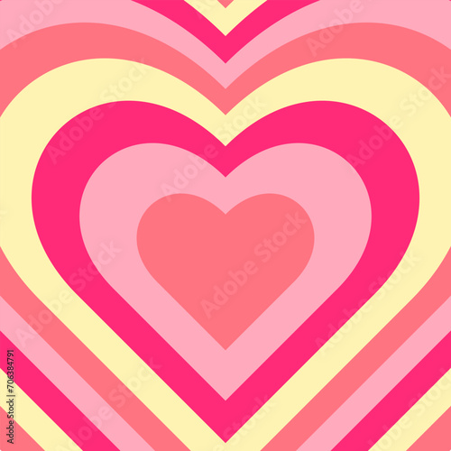 Heart background line icon. Love, knock, pump, valve, beat, rhythm, pulse, soul, feelings, Valentine's day. Vector icon for business and advertising