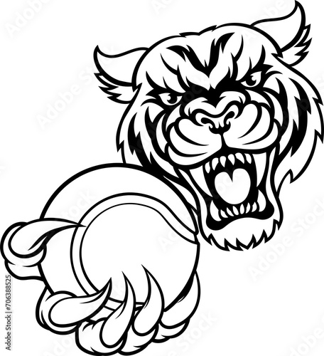 Tiger Cat Animal Sports Ten...