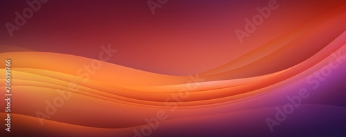 Beige orange violet glow blurred abstract gradient on dark grainy background
