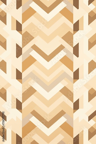 Beige repeated geometric pattern