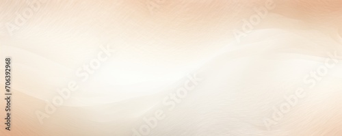 Beige white grainy background, abstract blurred color gradient noise texture banner