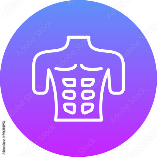 Chest Muscle Icon