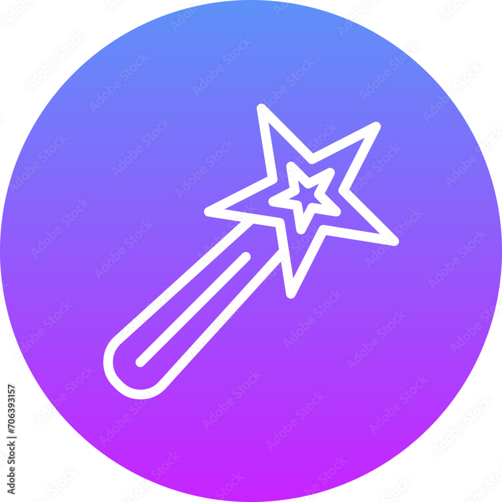 Magic Stick Icon Magic Stick Icon