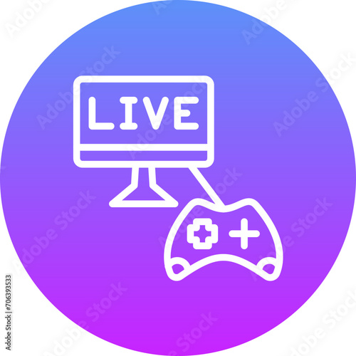 Game Streaming Icon