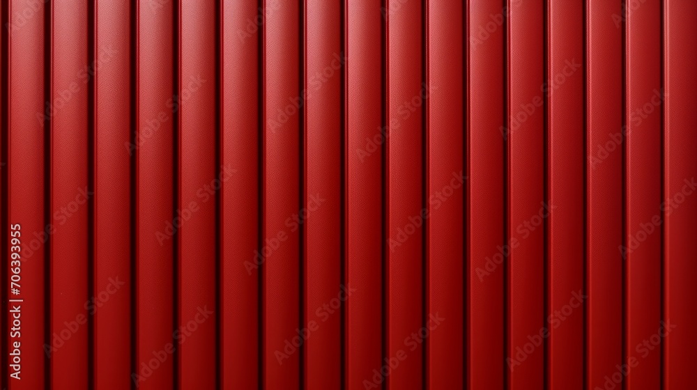 Vibrant seamless striped texture: red metal panel wall background - high-quality stock image Vibrant seamless striped texture: red metal panel wall background - high-quality stock image