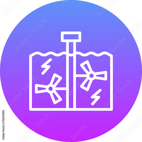 Tidal Power Icon