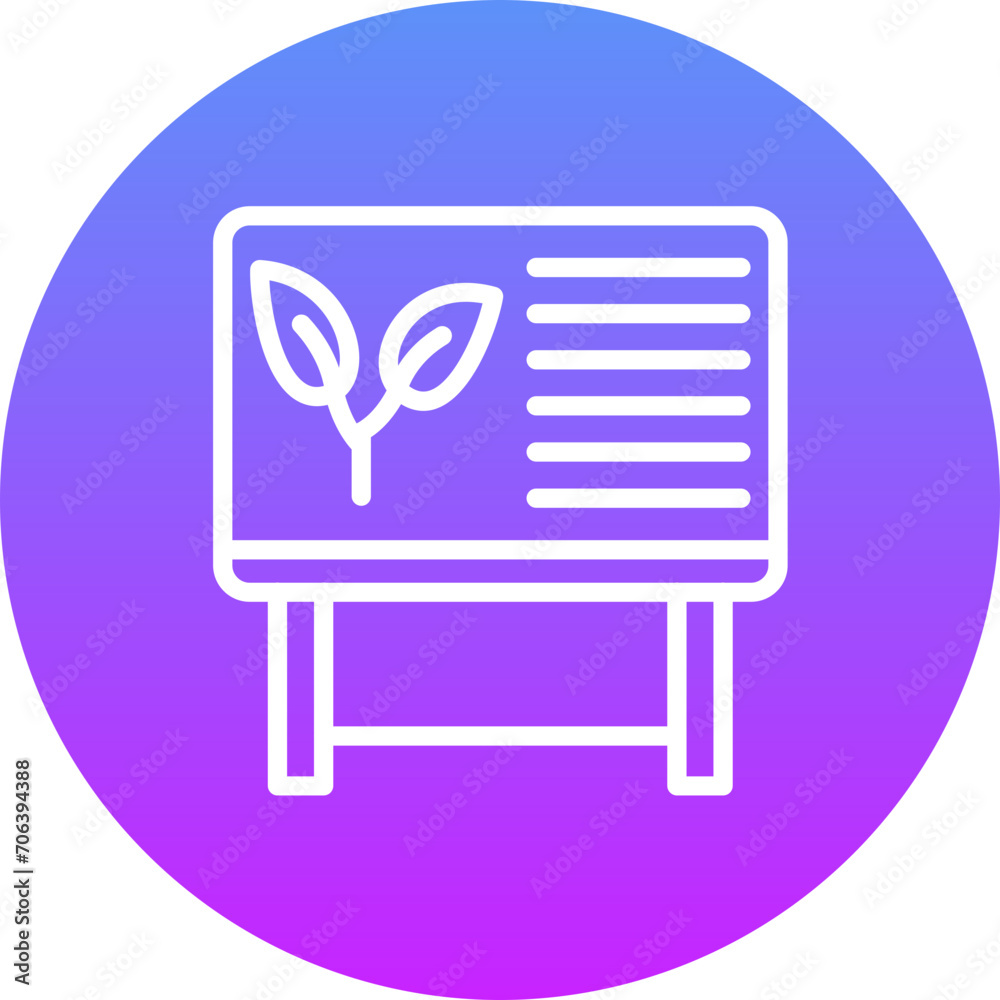 Eco Presentation Icon