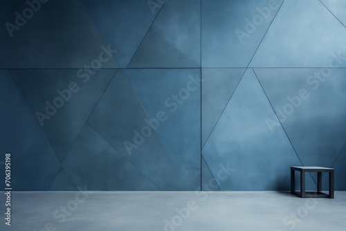 Tranquil Blue: Elevating Designs with a Serene Wall Background