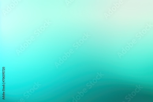 Brilliant aquamarine pastel gradient background soft