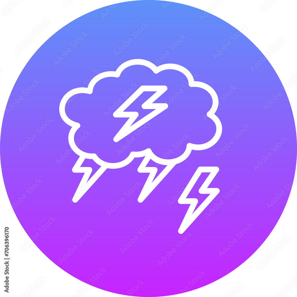 Thunderstorm Icon Thunderstorm Icon