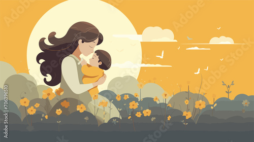 Experience the tender moments of infancy through a heartwarming vector art piece that captures the innocence, curiosity, and pure joy of babies. 
