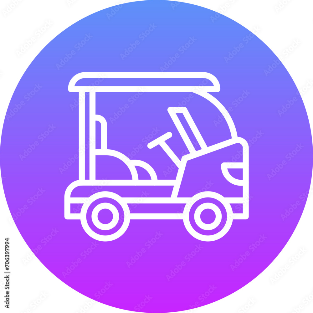 Golf Cart Icon