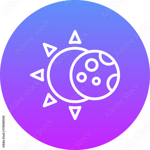 Solar Eclipse Icon