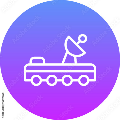 Mars Rover Icon