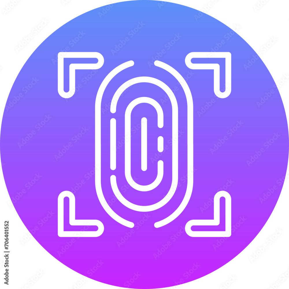 Fingerprint Scanner Icon Fingerprint Scanner Icon