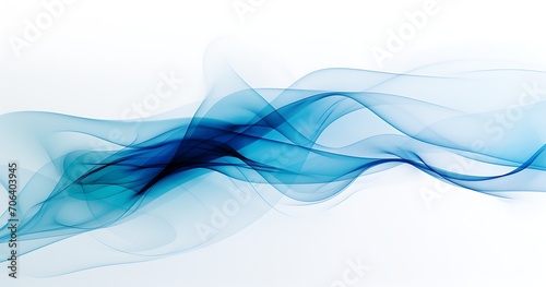 abstract blue wave background