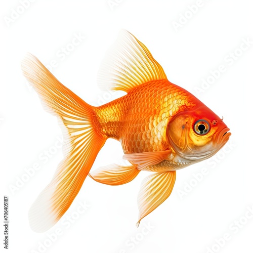 fish isolated on white