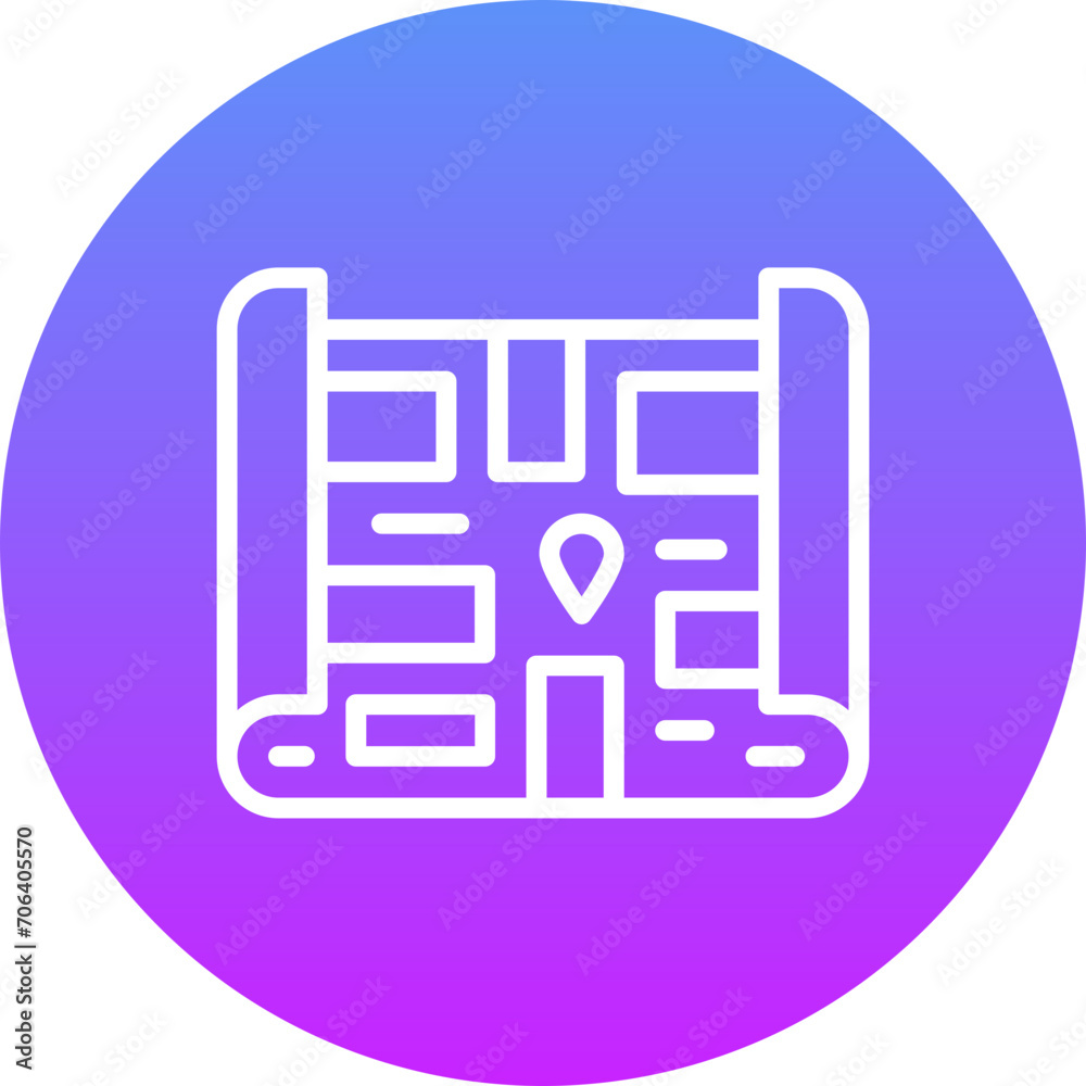 Treasure Map Icon Treasure Map Icon