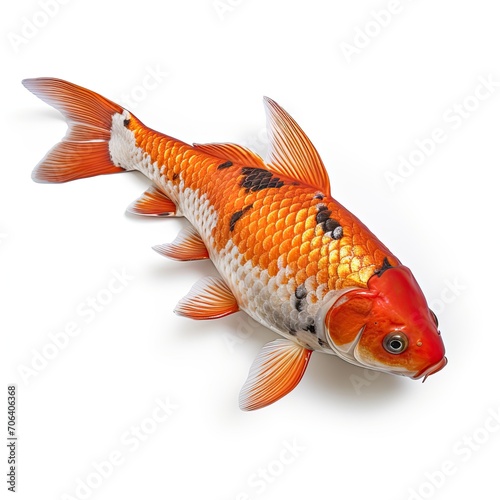 fish isolated on white