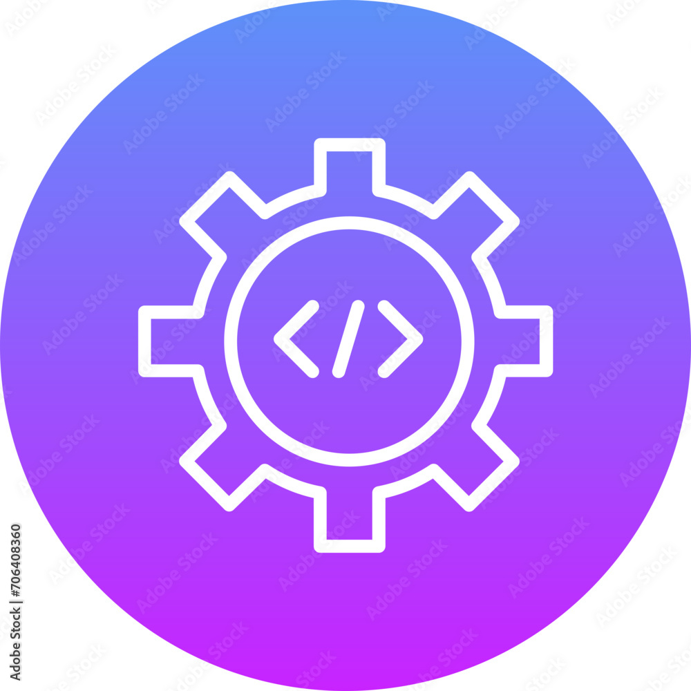 Programming Settings Icon Programming Settings Icon