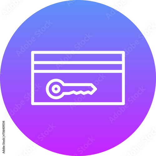 Card Key Icon