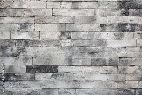 Cream and charcoal brick wall concrete or stone texture
