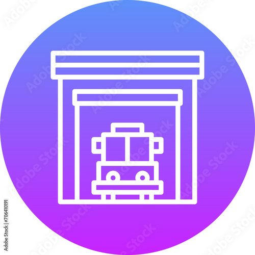 Firefighter Garage Icon