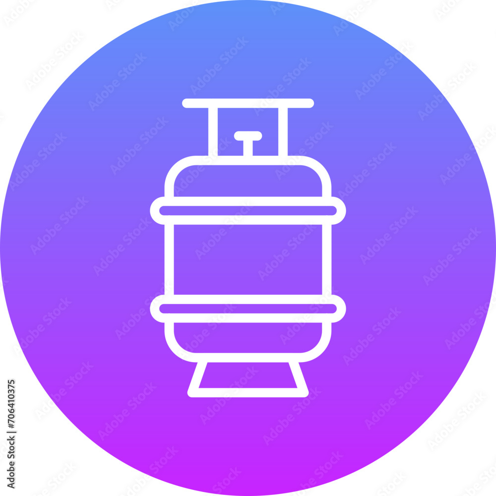 Gas Cylinder Icon Gas Cylinder Icon