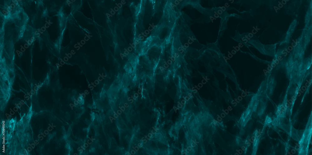 Elegant sea green cracked marble texture marbled pattern and rough paint brush strokes. Black teal marble seamless texture with high. Abstract dark green marble floor texture background. Elegant blue