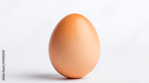 egg with white background. generative ai