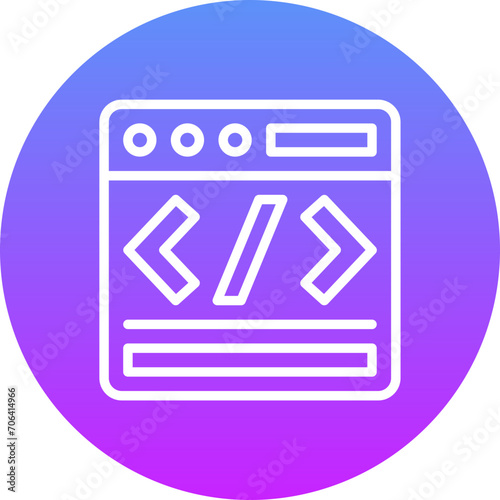Web Development Icon