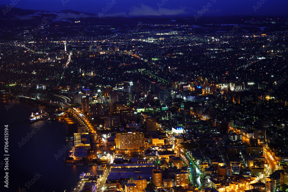 函館の夜景