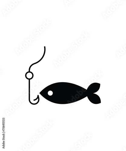 fishing icon, vector best flat icon.