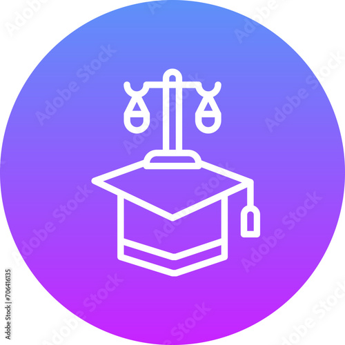 Lawyer Hat Icon