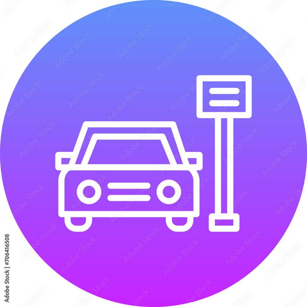 Parking Area Icon Parking Area Icon