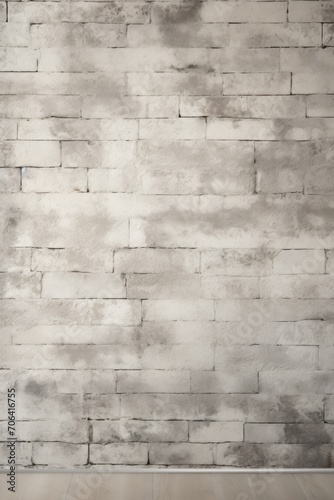 Cream and pewter brick wall concrete or stone texture