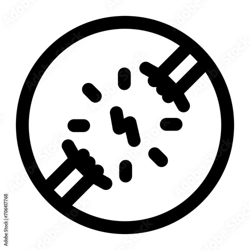 Connecting Wires Icon of Electrician Tools iconset.