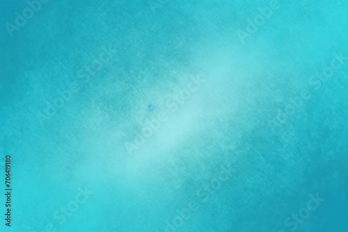 Cyan white grainy background, abstract blurred color gradient noise texture banner