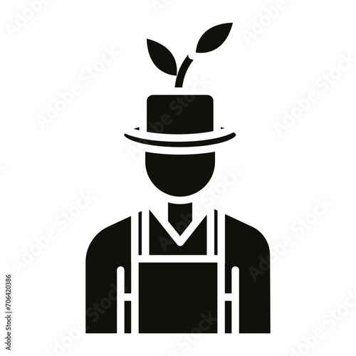 Male Farmer Icon of Village iconset.