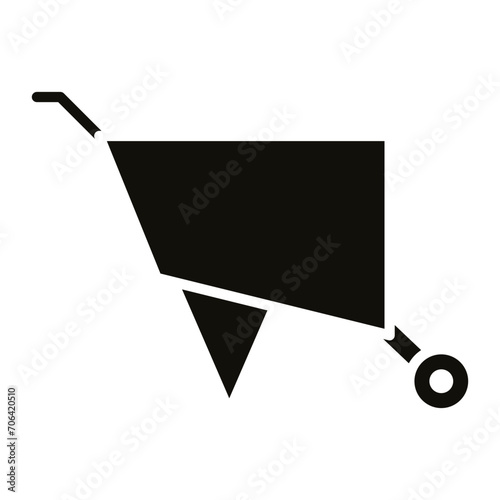Wheelbarrow Icon of Village iconset.